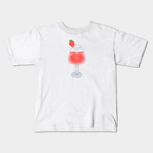 Strawberry Juice Lover Kids T-Shirt